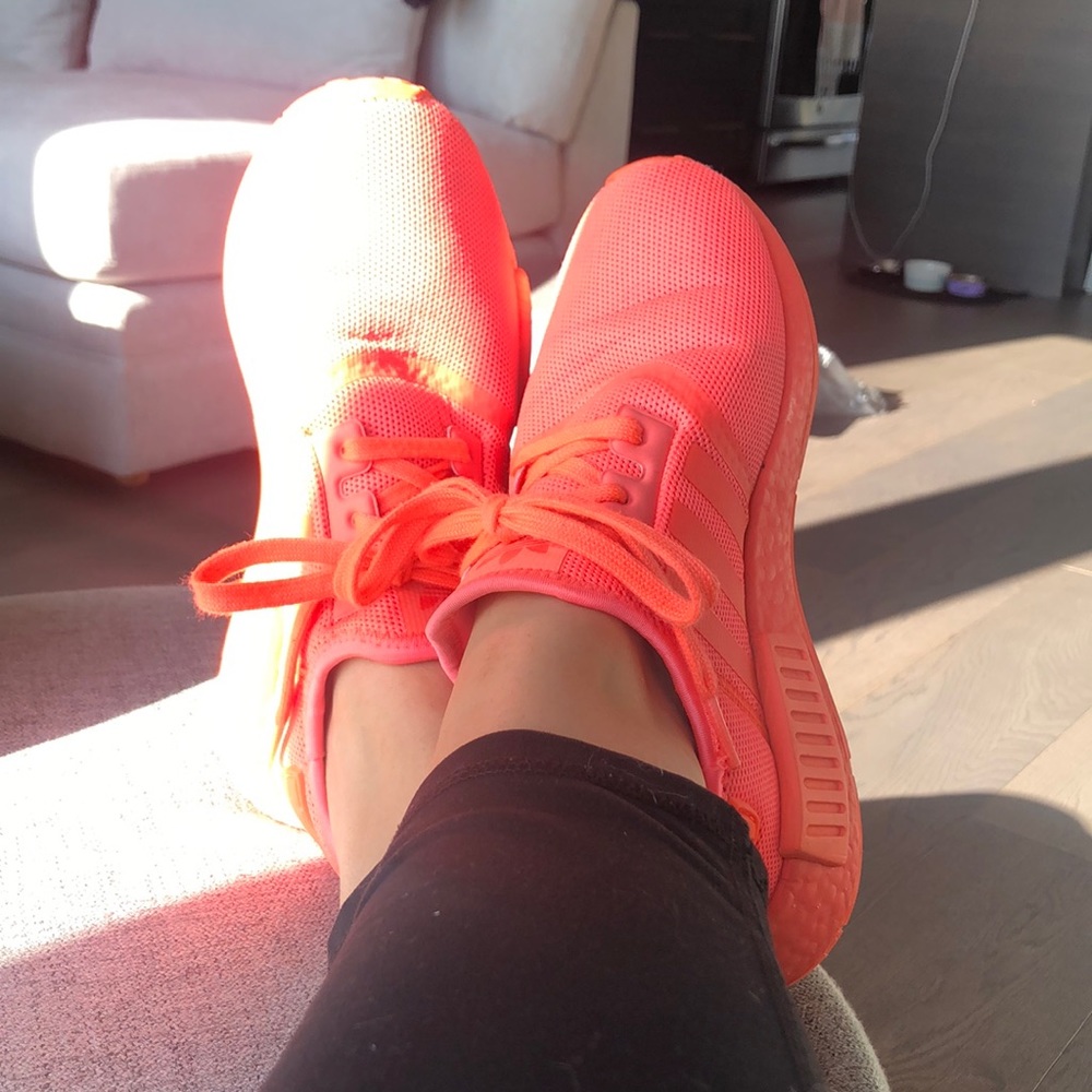 Adidas Boost Neon Running Shoes